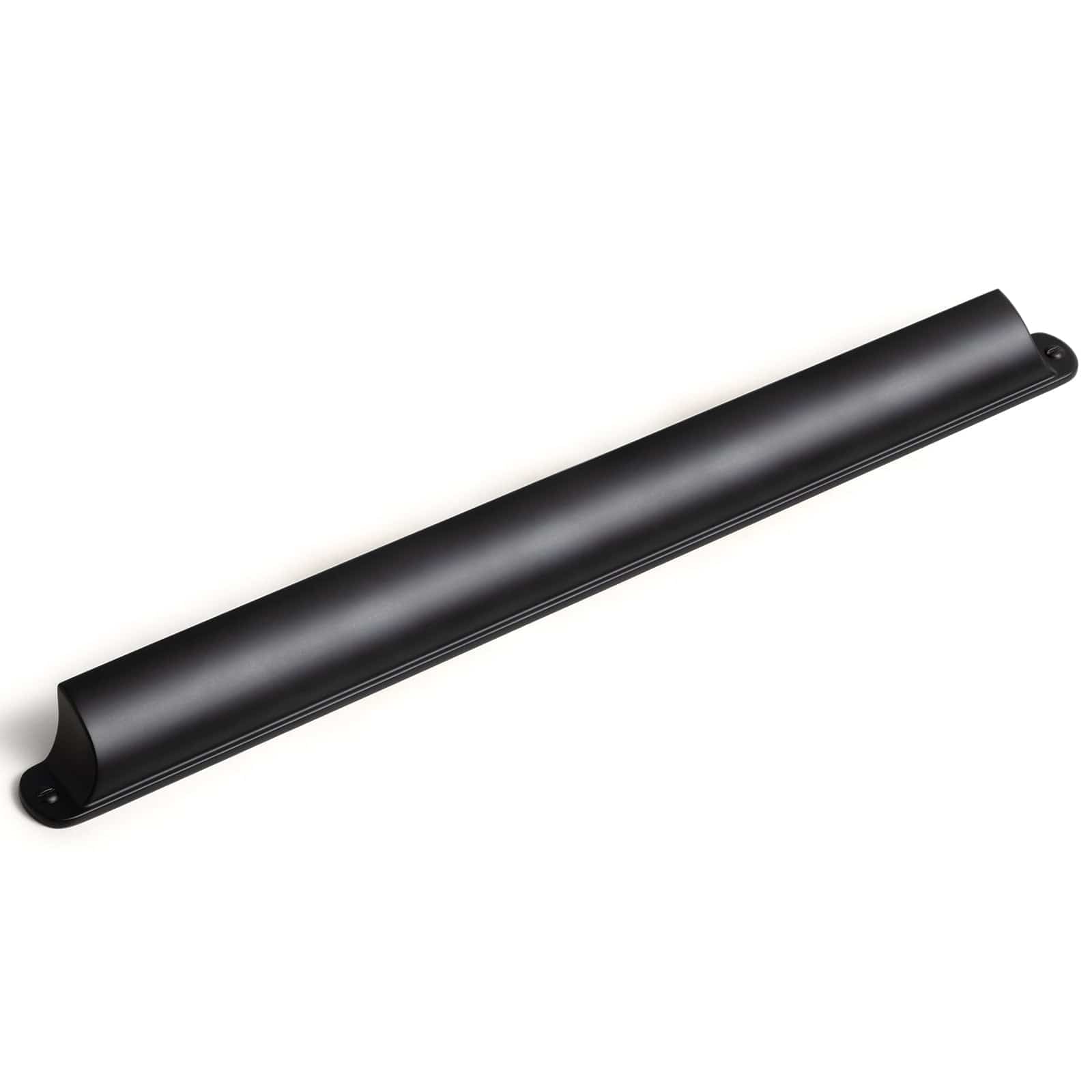 Goo-Ki Matte Black / 12.6'' Hole Center / 6 Pack Modern Multi-Color Cabinet Cup Pulls Bin Drawer Pull Stylish Hardware for Furniture Upgrades