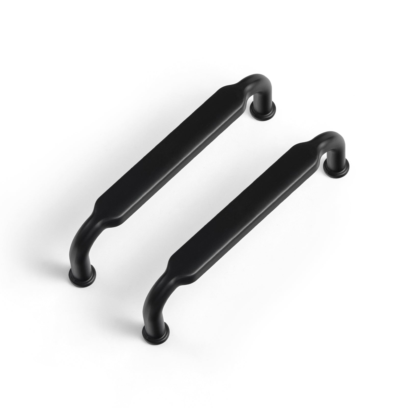 Goo-Ki Matte Black / 3.78'' Hole Center / 6 Pack Distressed Antique Brass Cabinet Pulls American Style Drawer Pulls Retro Furniture Knob