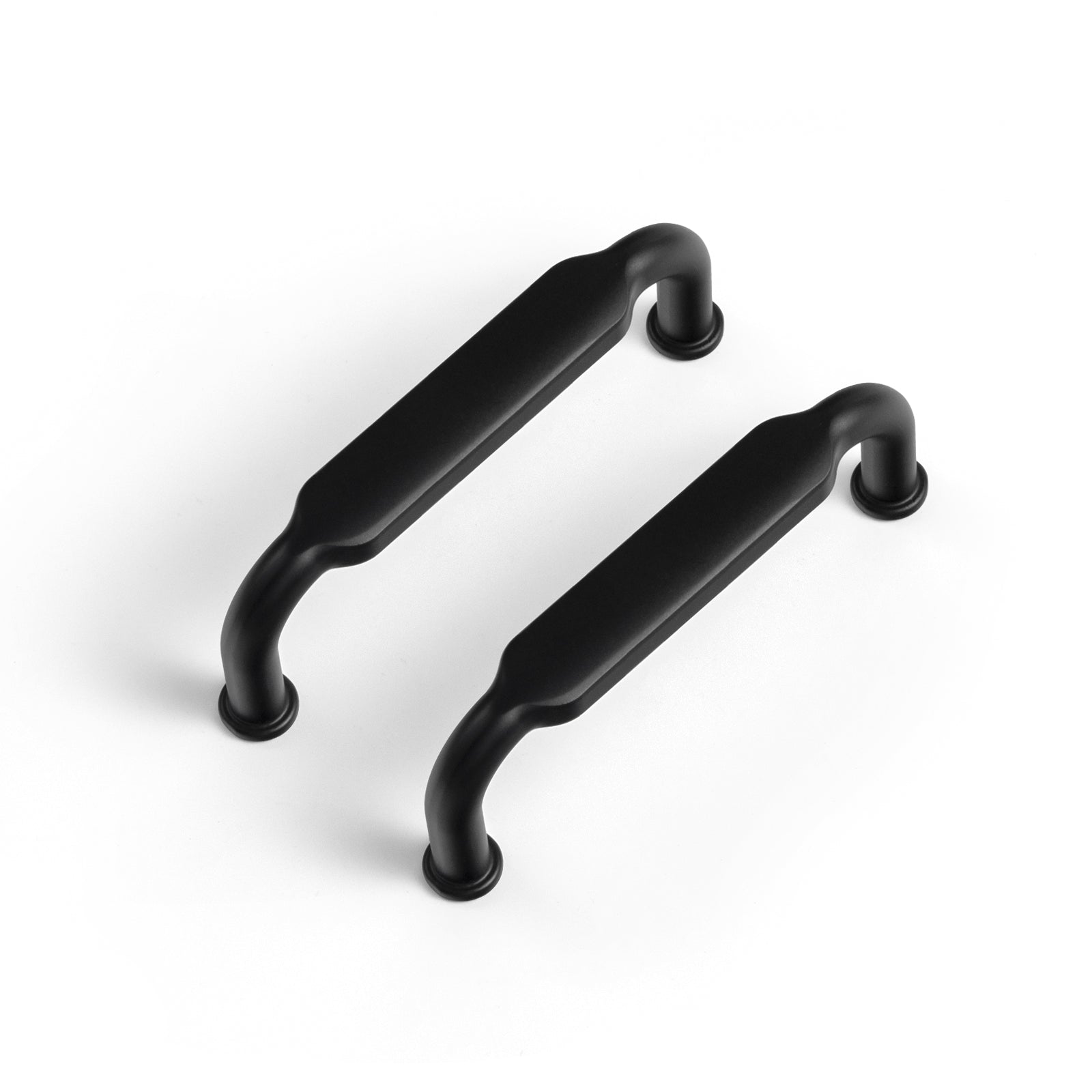 Goo-Ki Matte Black / 3'' Hole Center / 6 Pack Distressed Antique Brass Cabinet Pulls American Style Drawer Pulls Retro Furniture Knob