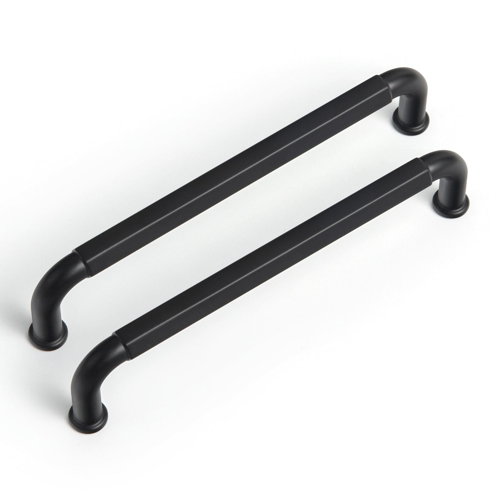 Goo-Ki Matte Black / 5'' Hole Center / 6 Pack Antique Brass Cabinet Pulls Affordable Luxury Vintage Drawer Knobs for Kitchen