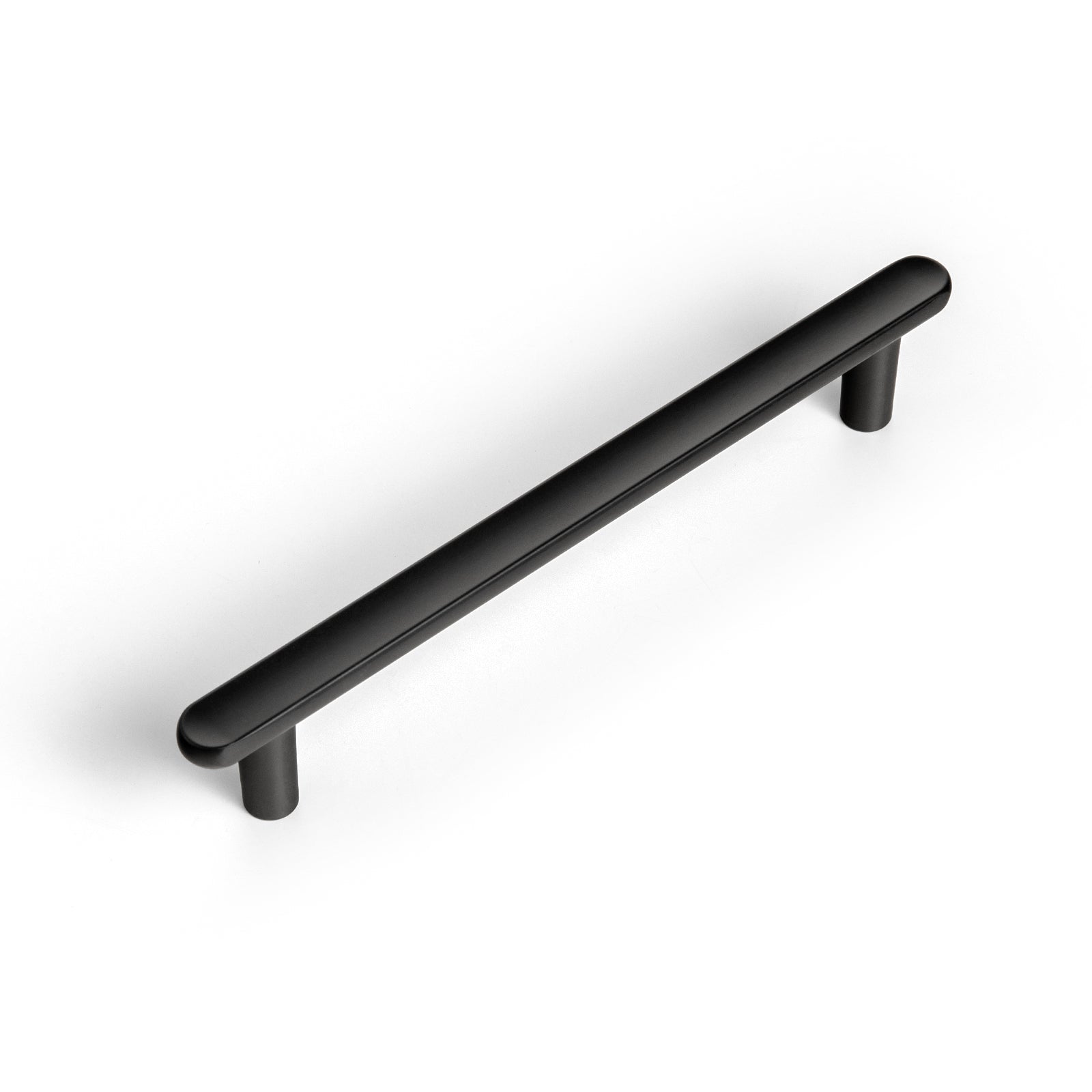 Goo-Ki Matte Black / 5'' Hole Center / 6 Pack Classic Curvature Cabinet Handles Timeless Appeal Kitchen Drawer Pulls