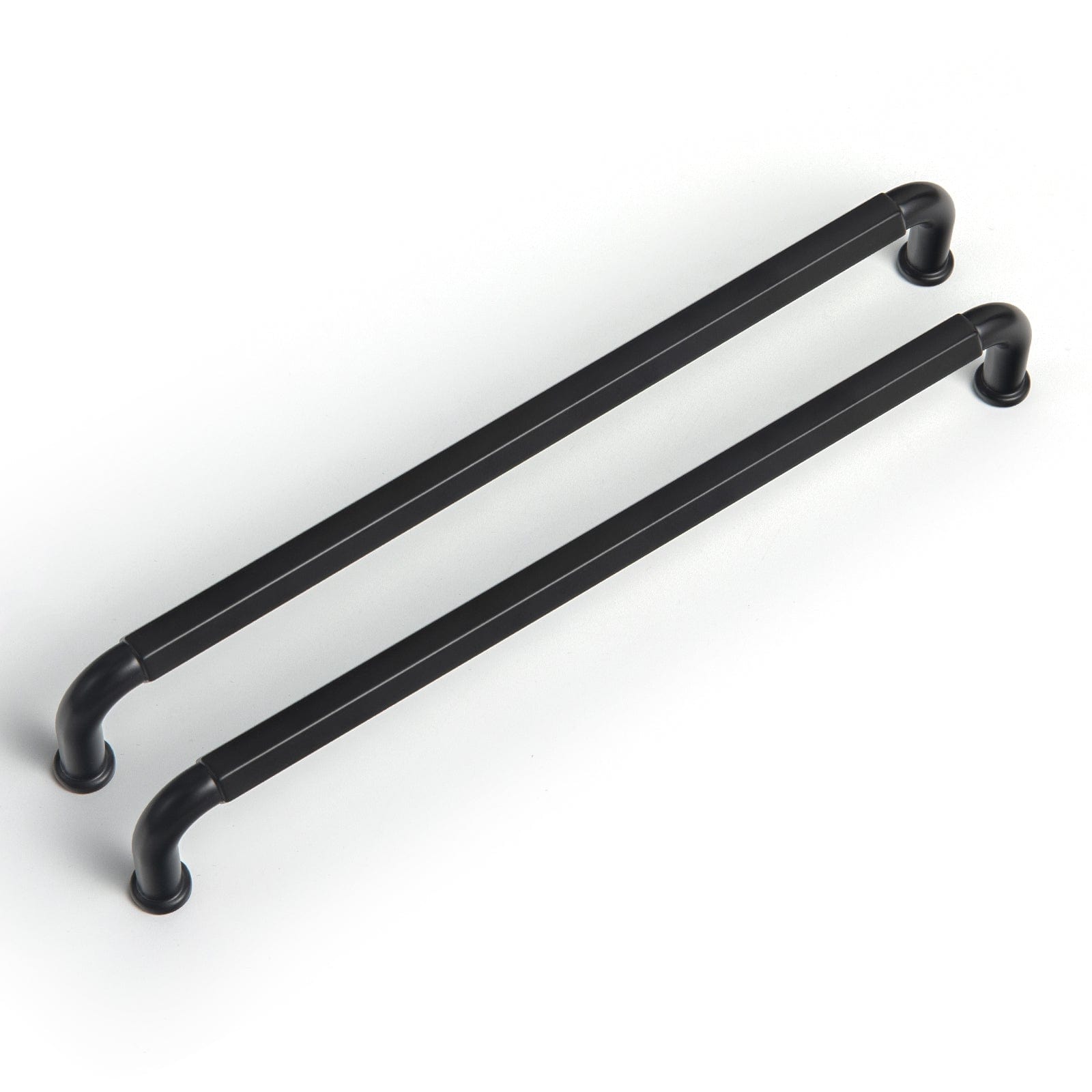Goo-Ki Matte Black / 7.6'' Hole Center / 6 Pack Antique Brass Cabinet Pulls Affordable Luxury Vintage Drawer Knobs for Kitchen