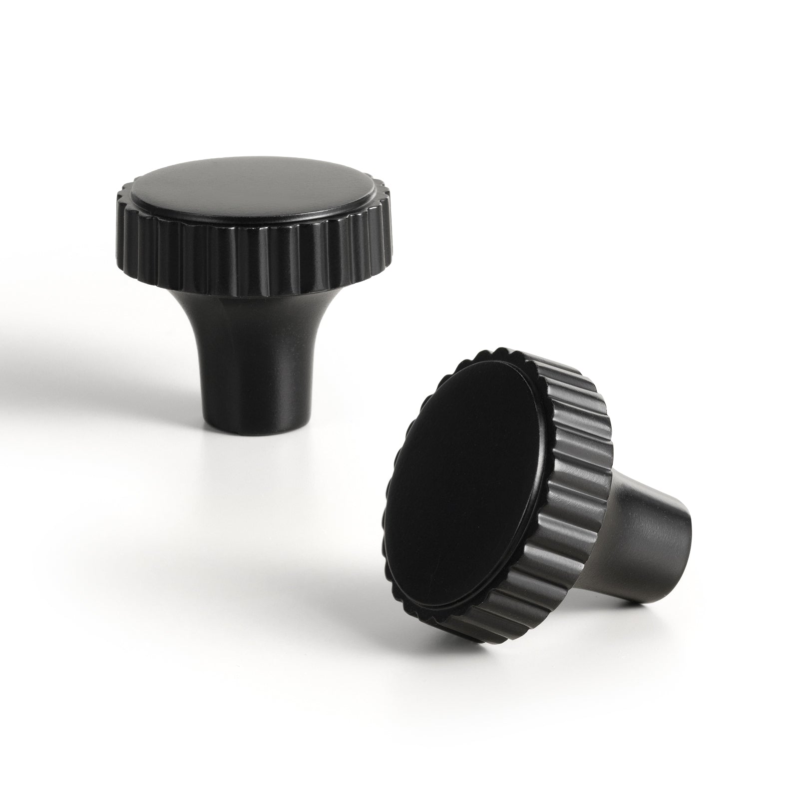 Goo-Ki Matte Black / Knob / 6 Pack Striped Vintage Cabinet Knob Antique Brass Cabinet Hardware for Kitchen