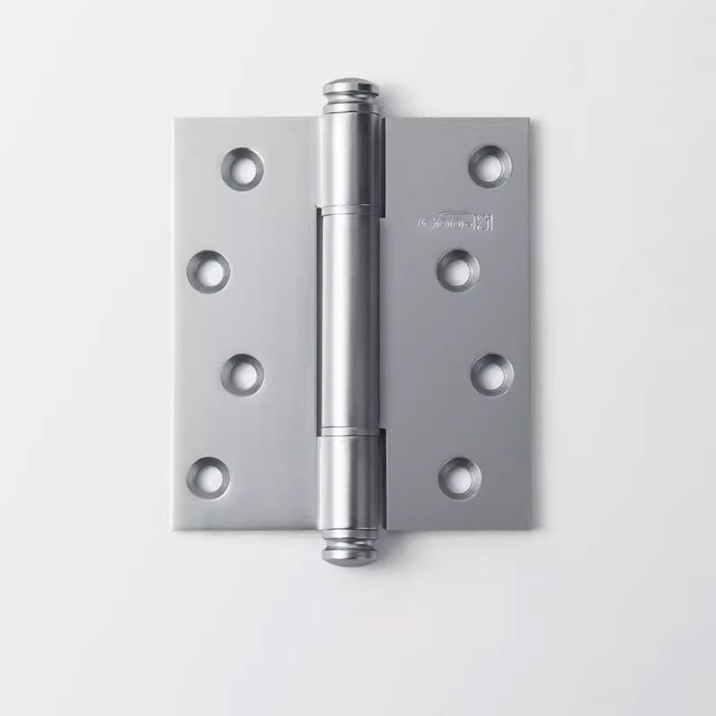Goo-Ki Matte Chrome / 1 Pcs 4 Inch Silent Thickened Hinge Pure Copper Flat Ball Bearing Hinge