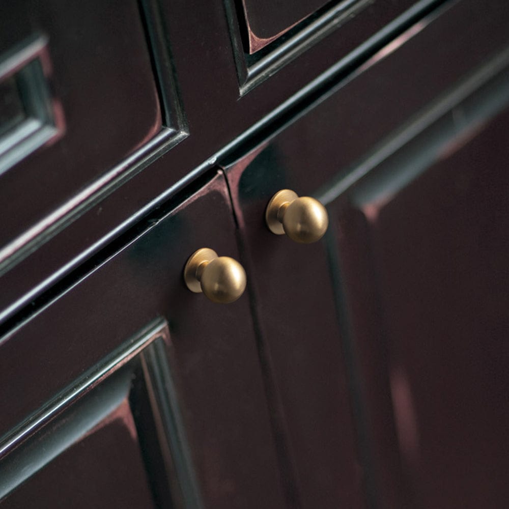 Goo-Ki Mid-Century Modern Arch Cabinet Pulls Antique Brass Kitchen Hardware