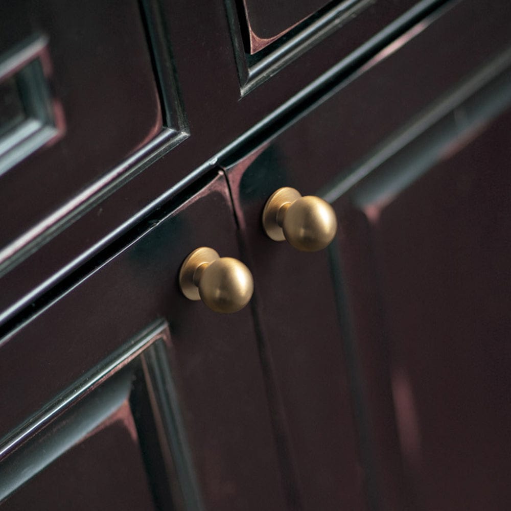 Goo-Ki Mid-Century Modern Arch Cabinet Pulls Antique Brass Kitchen Hardware
