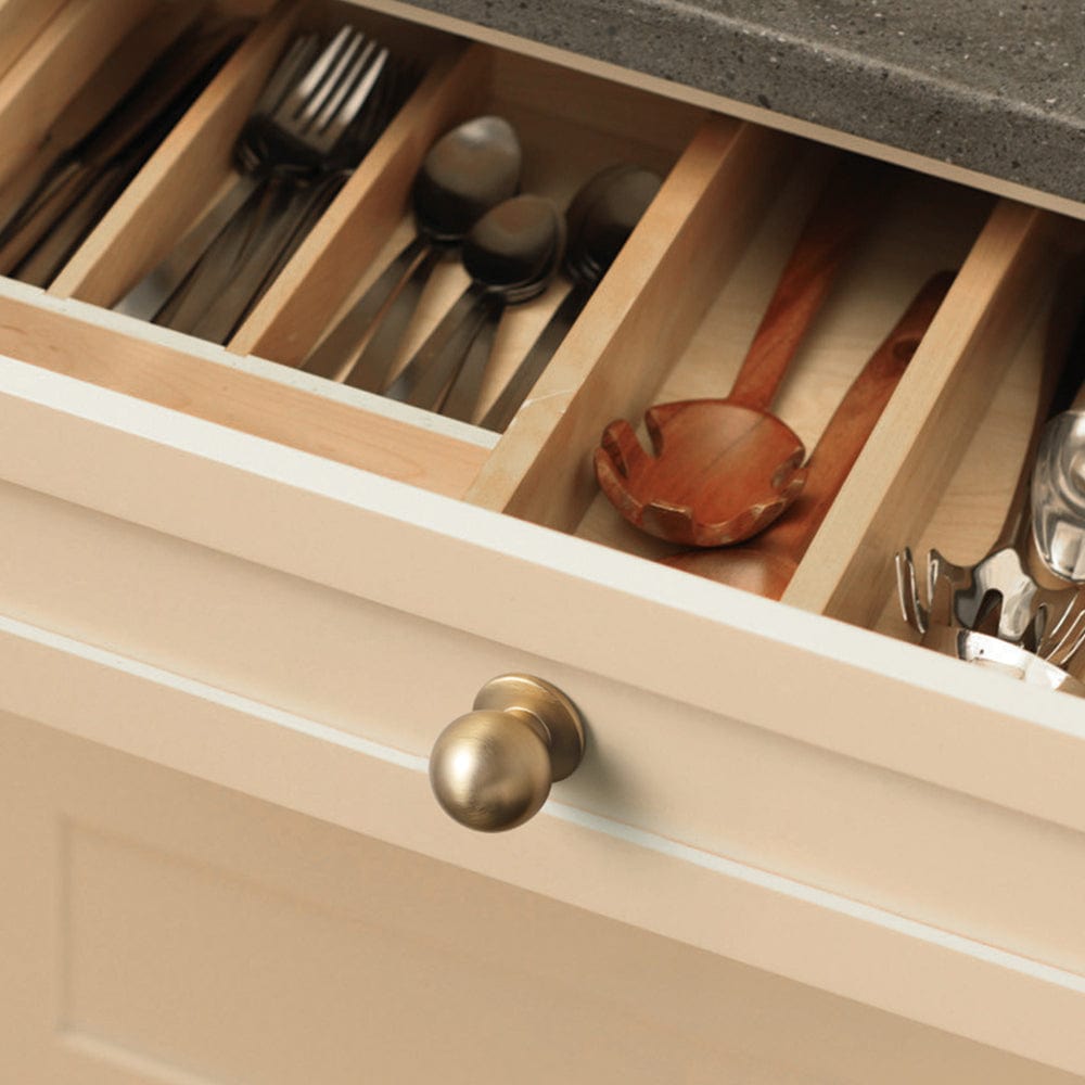 Goo-Ki Mid-Century Modern Arch Cabinet Pulls Antique Brass Kitchen Hardware