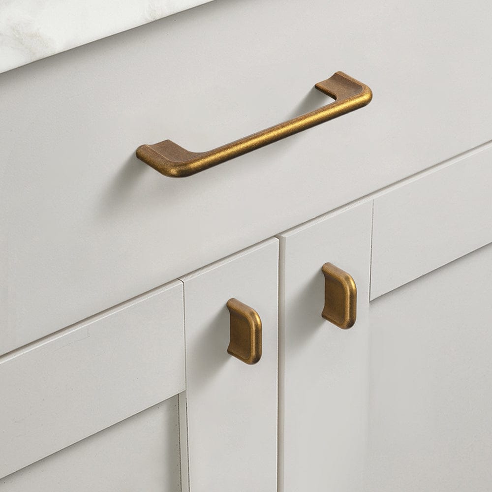 Goo-Ki Mid-Century Modern Kitchen Handle Flat Minimalist Cabinet Drawer Pull