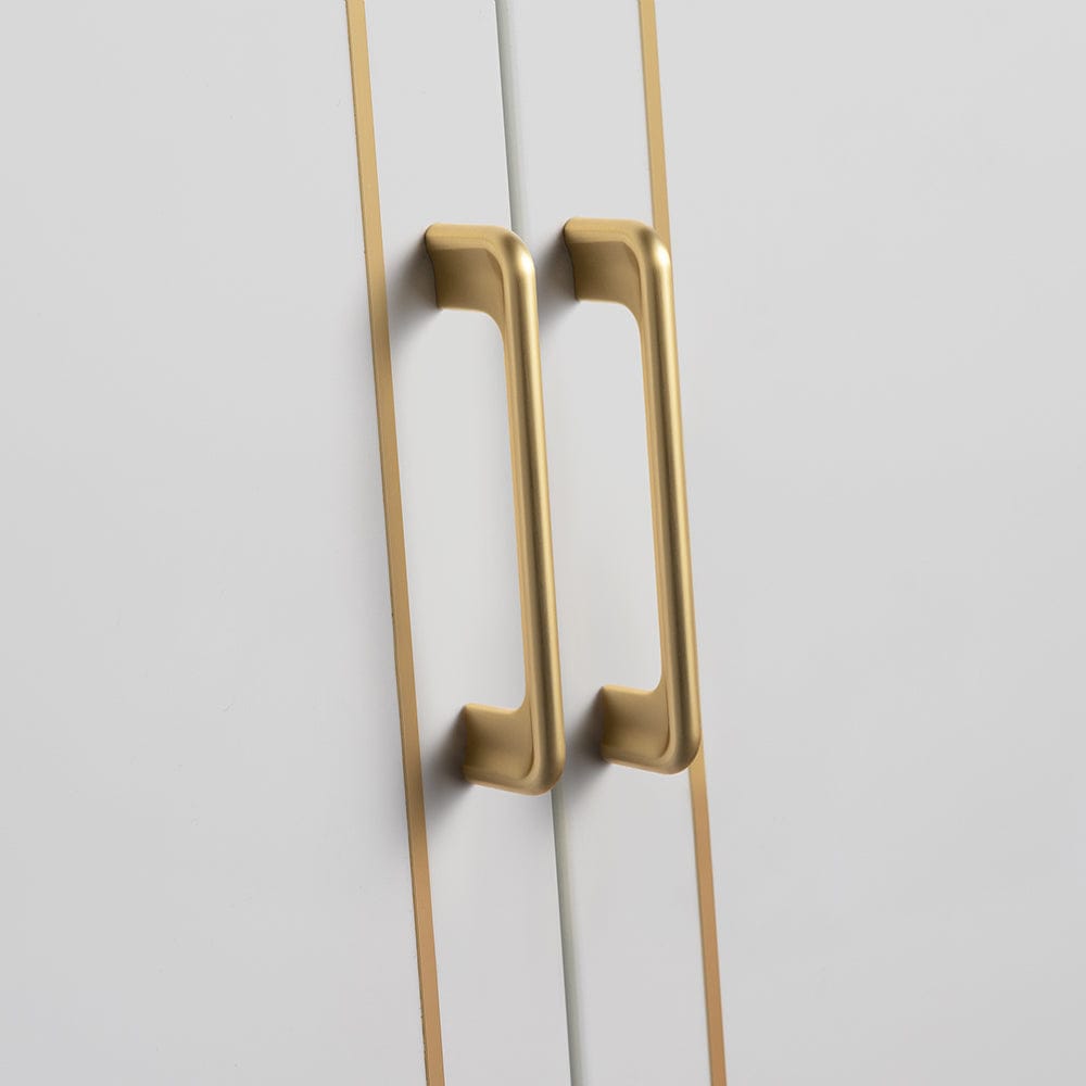 Goo-Ki Mid-Century Modern Kitchen Handle Flat Minimalist Cabinet Drawer Pull