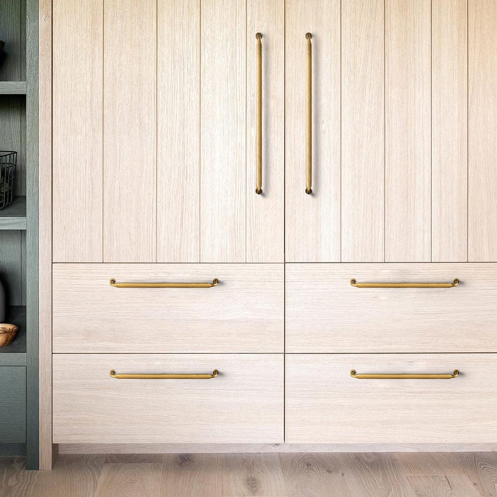 Goo-Ki Minimalist Slim Design Zinc Alloy Cabinet Pulls – Rustic Hardware for a Streamlined Look