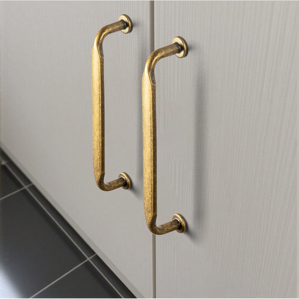 Goo-Ki Minimalist Slim Design Zinc Alloy Cabinet Pulls – Rustic Hardware for a Streamlined Look