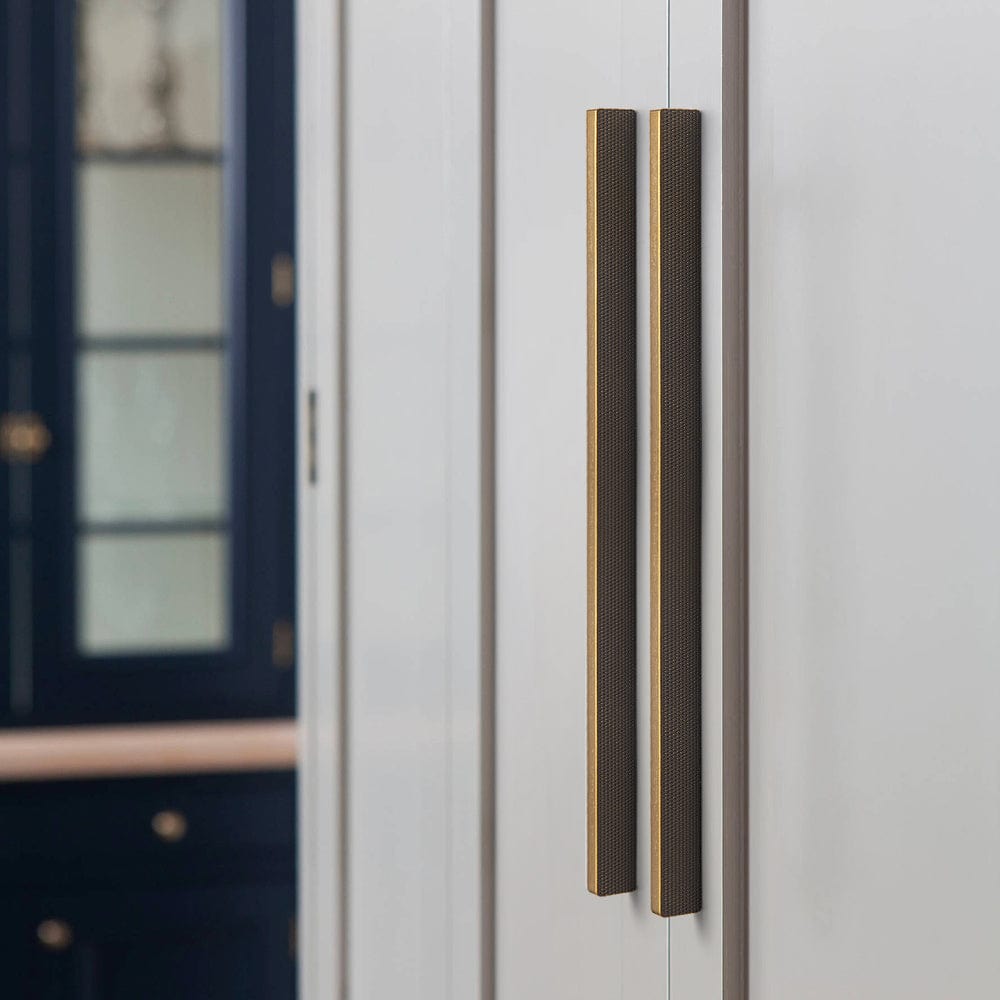 Goo-Ki Modern Aluminum Knurled Cabinet Pull Handles - Comfortable Grip & Long - lasting