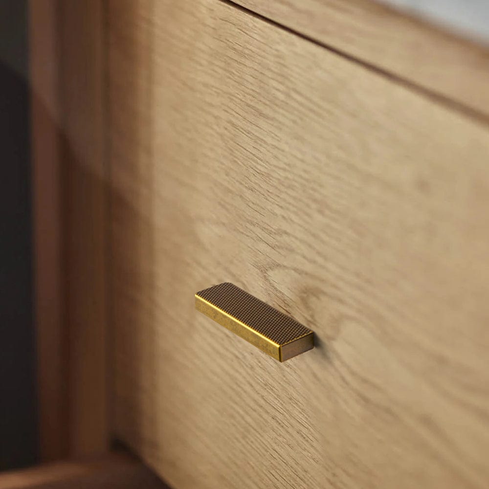Goo-Ki Modern Aluminum Knurled Cabinet Pull Handles - Comfortable Grip & Long - lasting