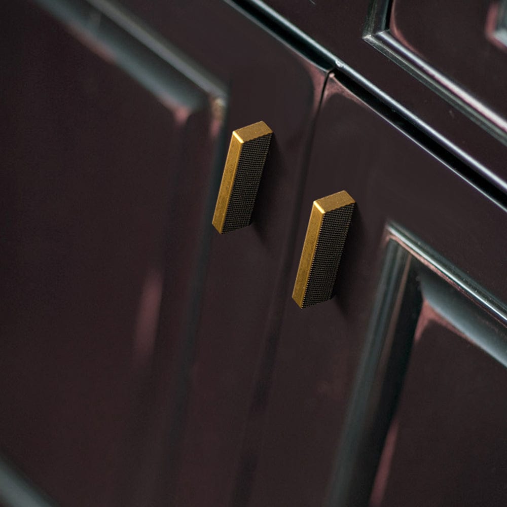 Goo-Ki Modern Aluminum Knurled Cabinet Pull Handles - Comfortable Grip & Long - lasting