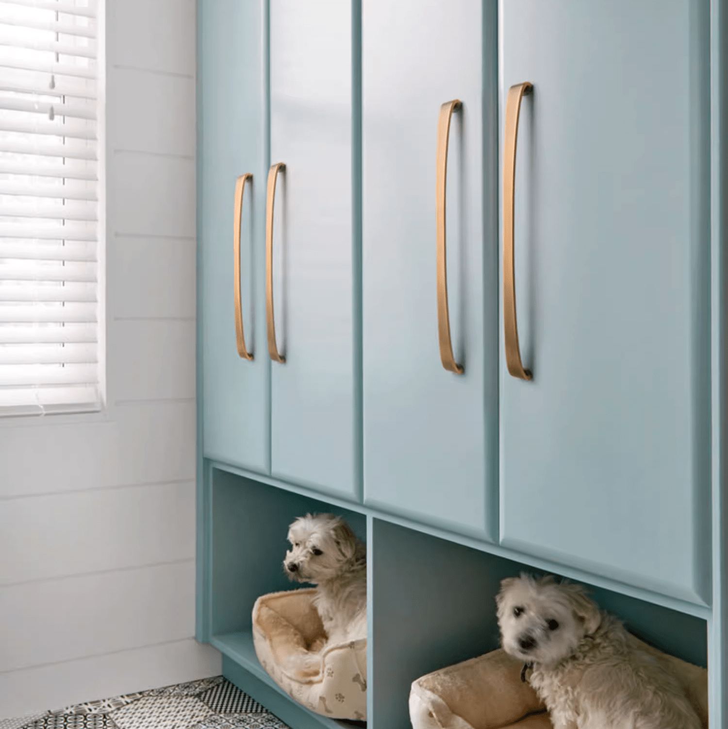 Goo-Ki Modern Arch Pull Yellow Bronze Drawer Knobs Kitchen Cabinet Handles