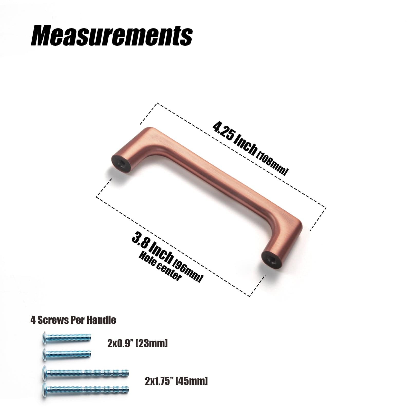 Goo-Ki Modern Cabinet Pull Luxurious Drawer Wardrobe Pulls Kitchen