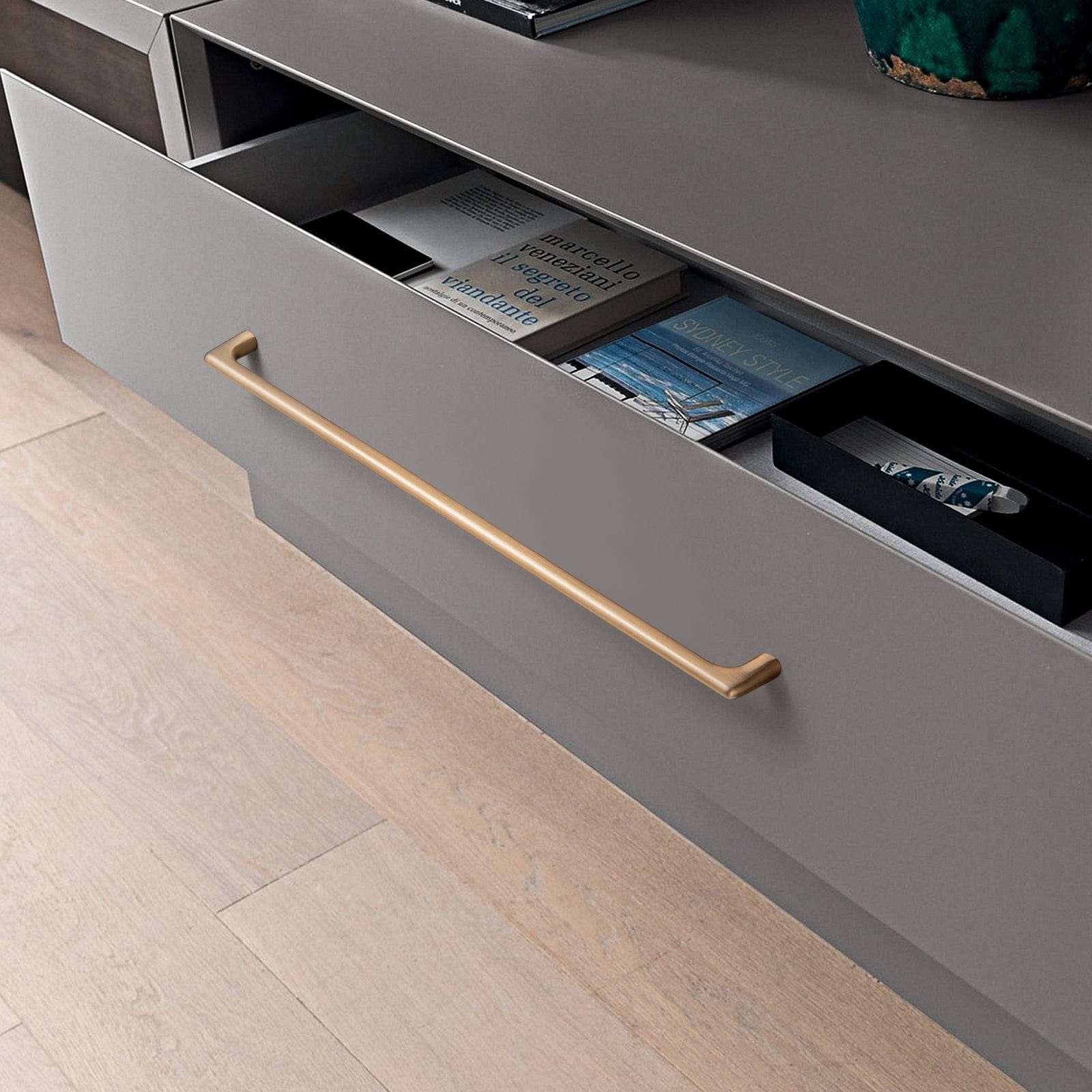 Goo-Ki Modern Cabinet Pull Luxurious Drawer Wardrobe Pulls Kitchen