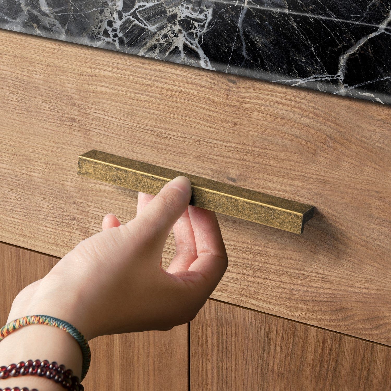 Goo-Ki Modern Drawer Handles Kitchen Cabinet Pulls Right Angle Finger Pulls