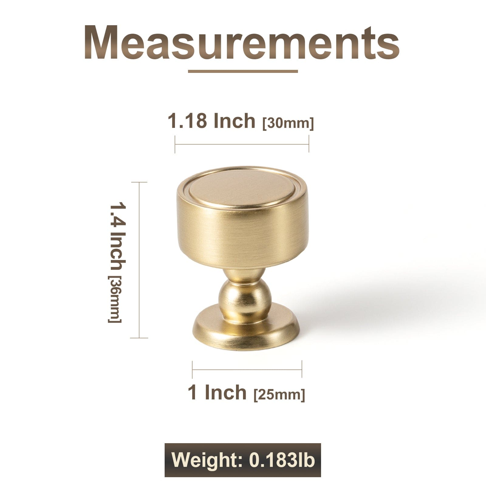 Goo-Ki Modern Minimalist Zinc Alloy Cabinet Pulls - Sleek Metal Handles for Kitchen & Bathroom Cabinets