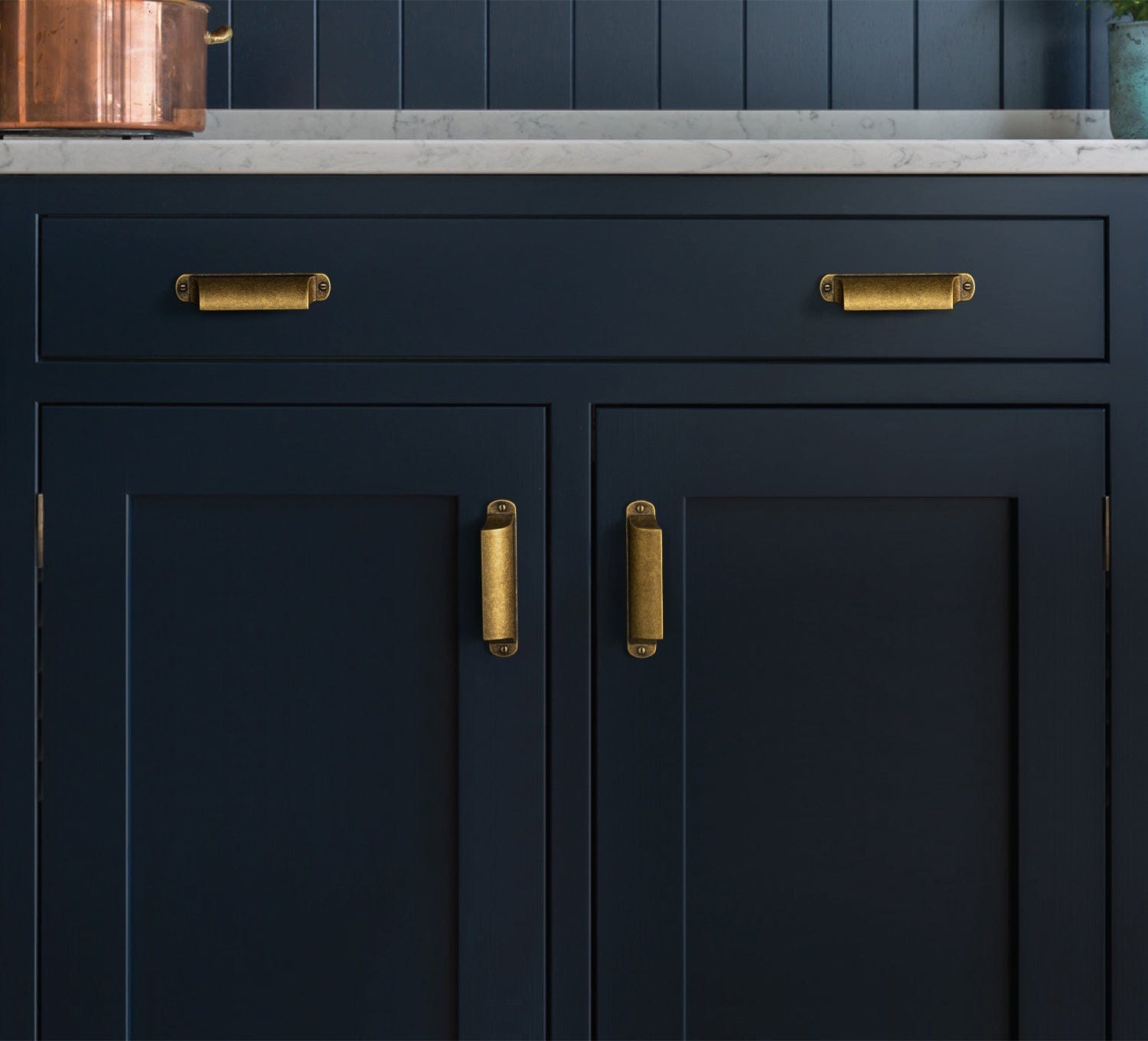 Goo-Ki Modern Multi-Color Cabinet Cup Pulls Bin Drawer Pull Stylish Hardware for Furniture Upgrades