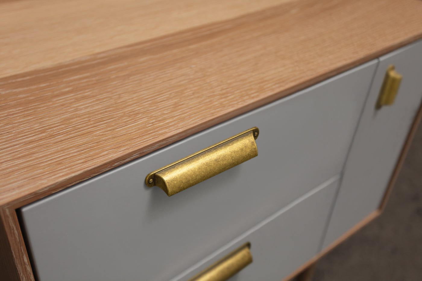 Goo-Ki Modern Multi-Color Cabinet Cup Pulls Bin Drawer Pull Stylish Hardware for Furniture Upgrades