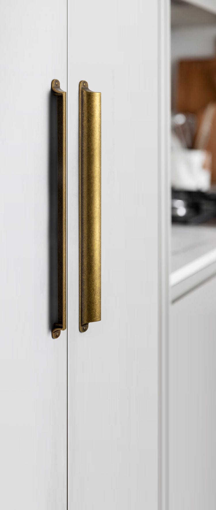Goo-Ki Modern Multi-Color Cabinet Cup Pulls Bin Drawer Pull Stylish Hardware for Furniture Upgrades