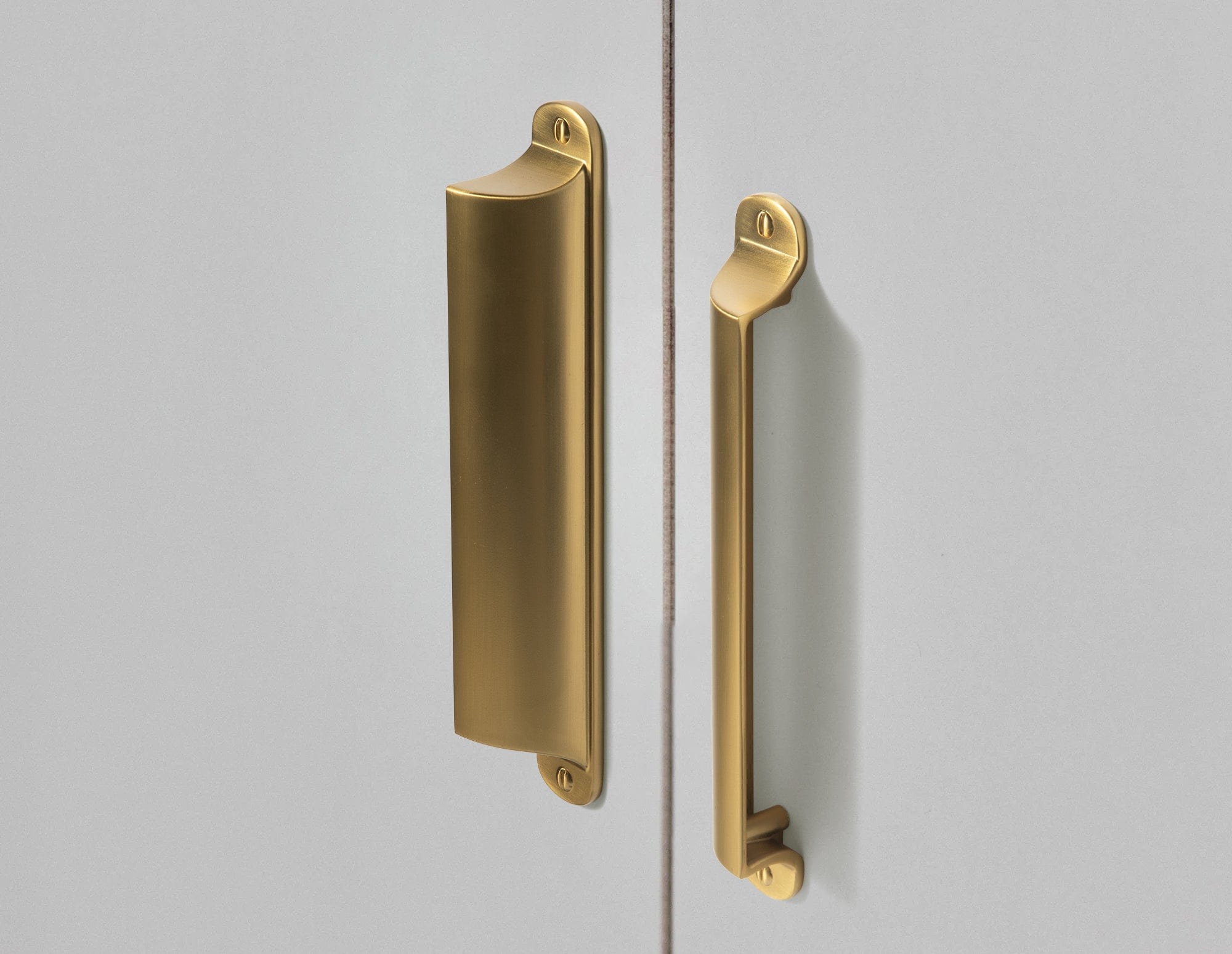 Goo-Ki Modern Multi-Color Cabinet Cup Pulls Bin Drawer Pull Stylish Hardware for Furniture Upgrades