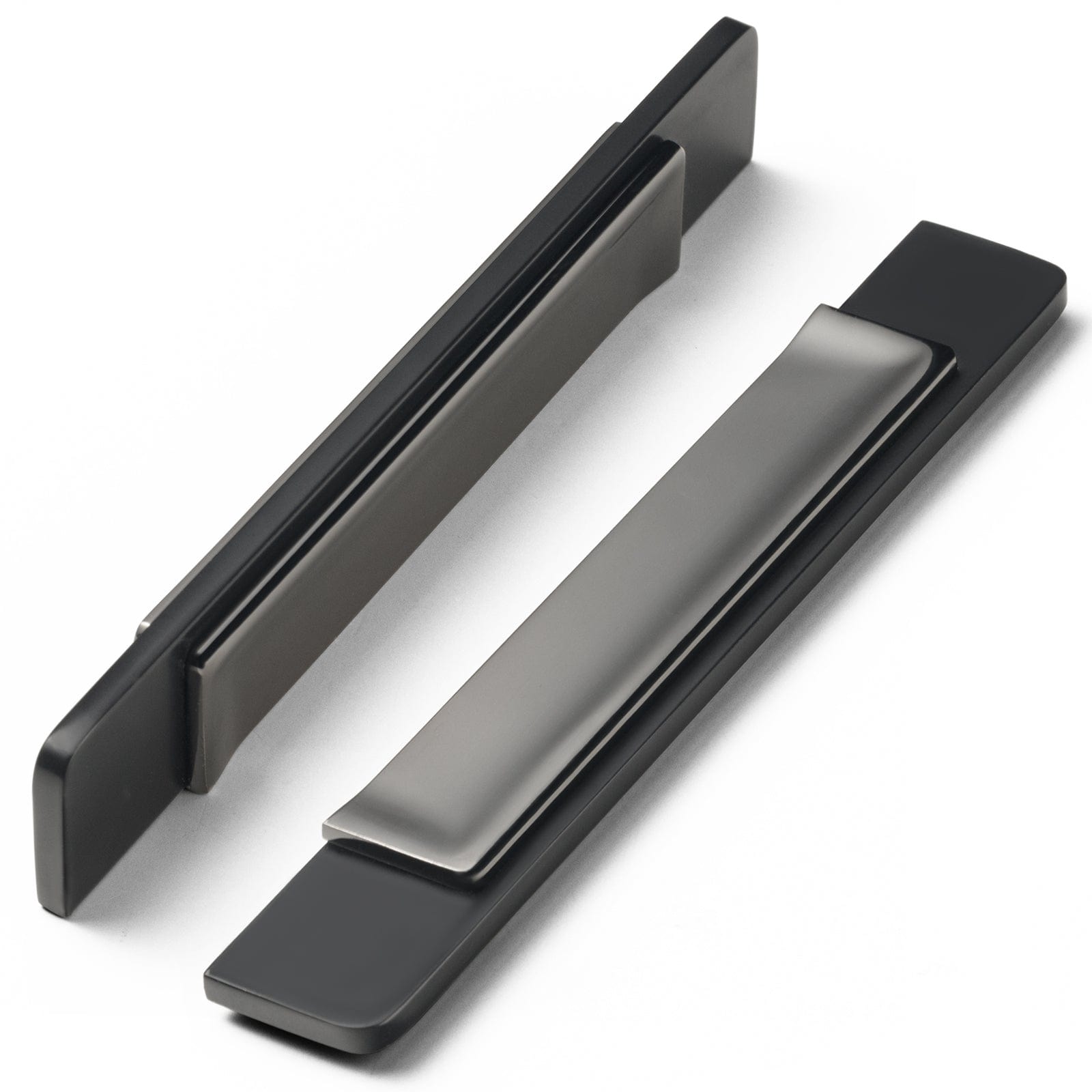 Goo-Ki Modern Simple Cabinet Handle Black Splicing Handle Closet Handle