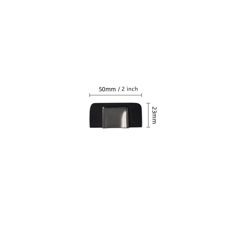 Goo-Ki Modern Simple Cabinet Handle Black Splicing Handle Closet Handle