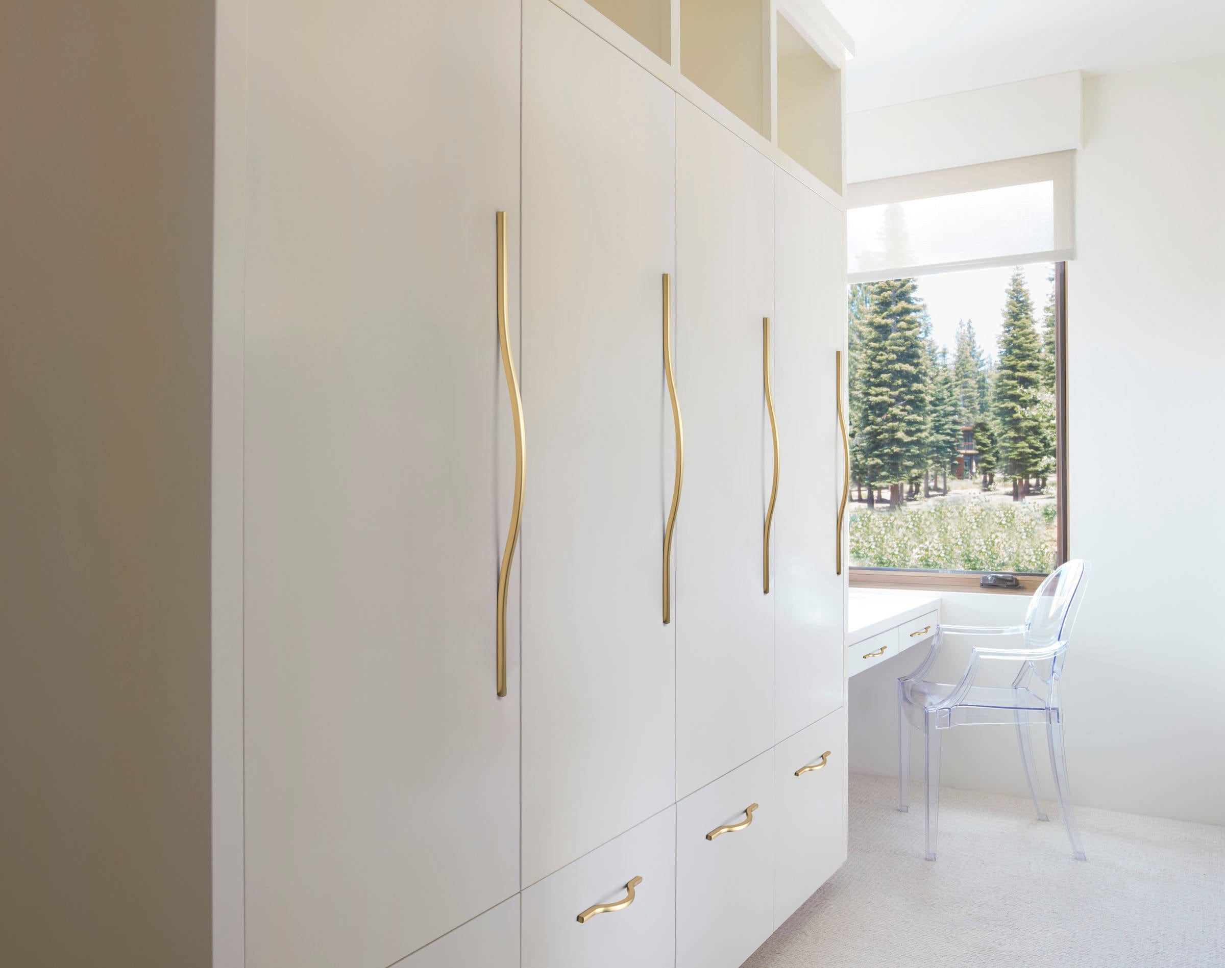 Goo-Ki Modern Wardrobe Cabinet Pulls Luxurious Drawer Pull Dual Mount