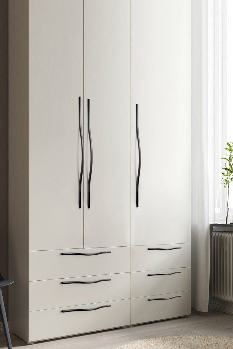Goo-Ki Modern Wardrobe Cabinet Pulls Luxurious Drawer Pull Dual Mount