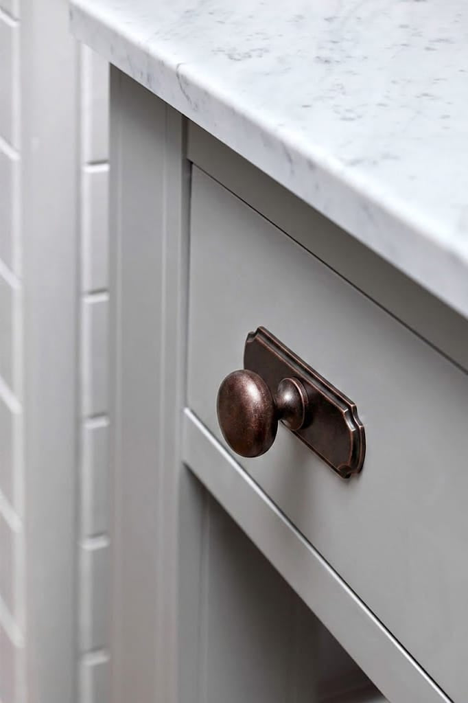Goo-Ki Multi-colored Classic Drawer Knob Mushroom Round Cabinet Knob