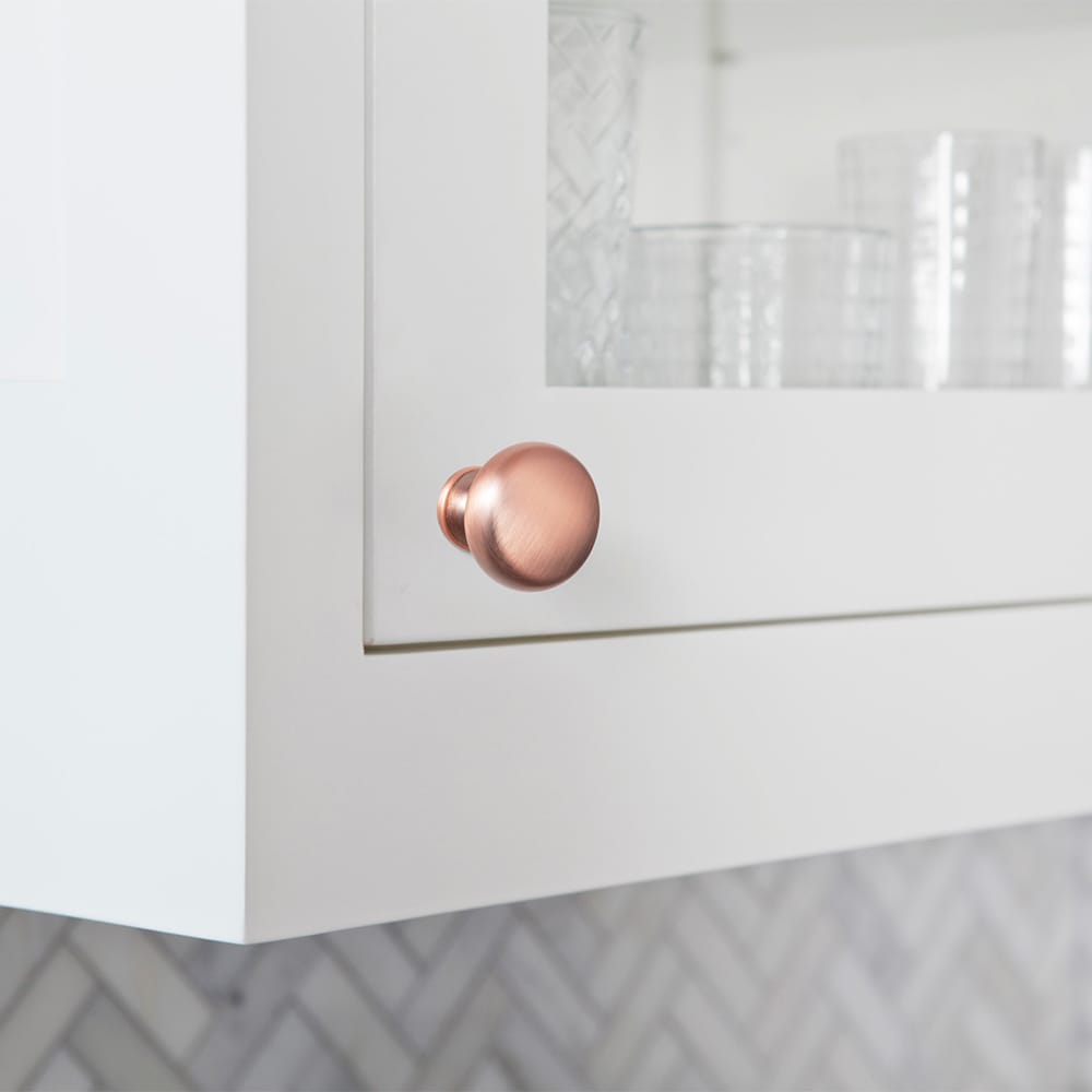 Goo-Ki Multi-colored Classic Drawer Knob Mushroom Round Cabinet Knob
