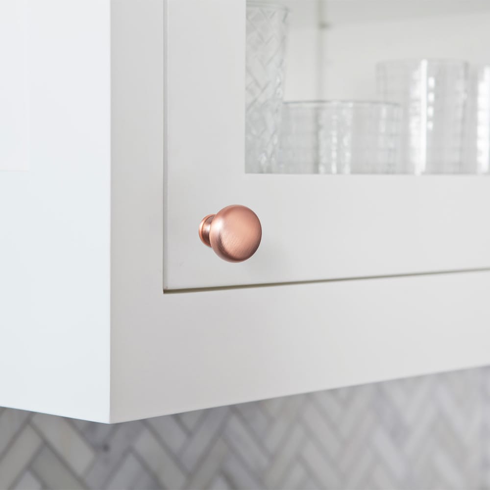 Goo-Ki Multi-colored Classic Drawer Knob Mushroom Round Cabinet Knob