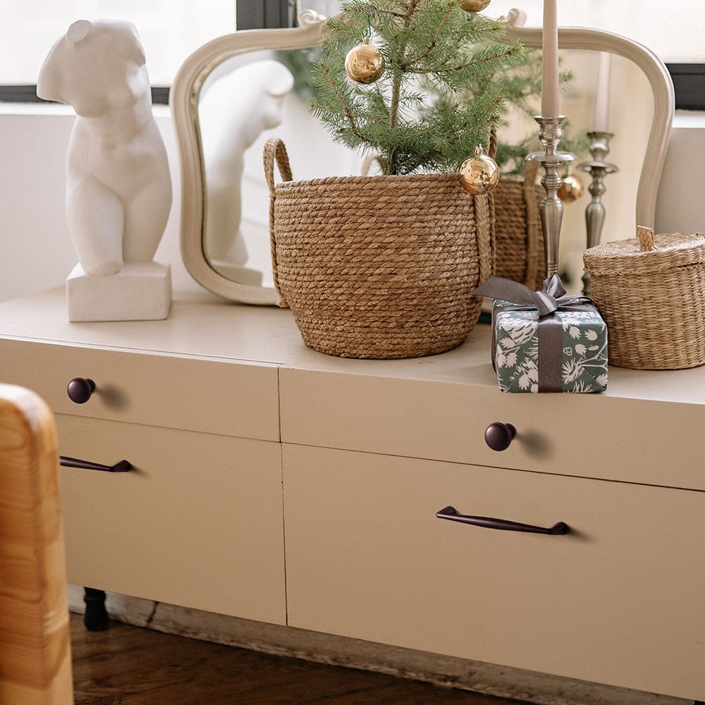 Goo-Ki Multi-colored Classic Drawer Knob Mushroom Round Cabinet Knob