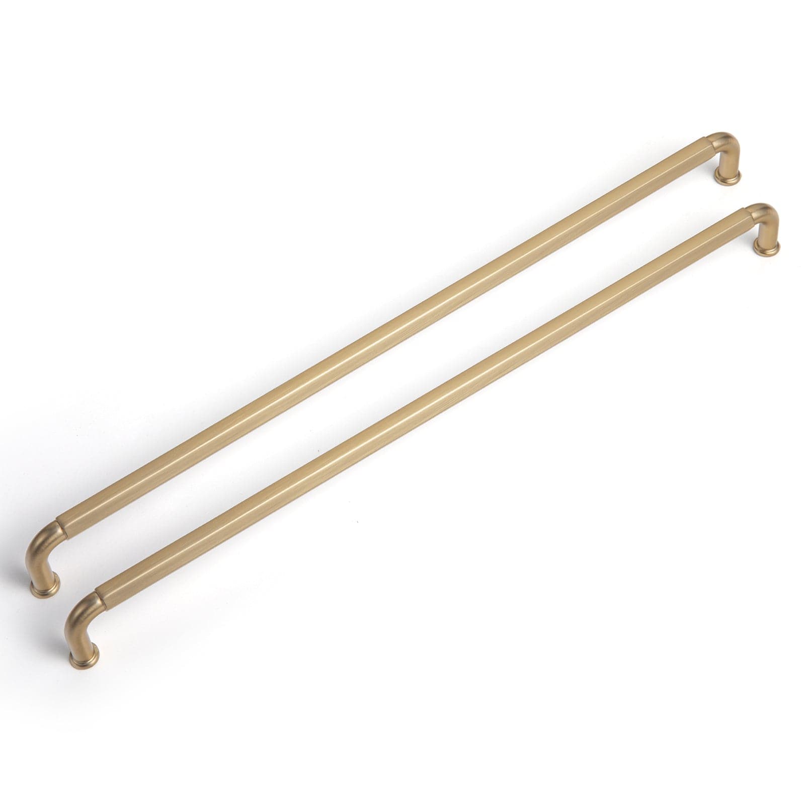 Goo-Ki New Champagne Bronze / 12.6'' Hole Center / 6 Pack Antique Brass Cabinet Pulls Affordable Luxury Vintage Drawer Knobs for Kitchen