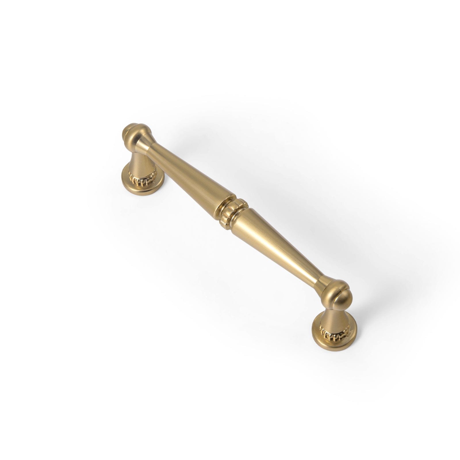 Goo-Ki New Champagne Bronze / 3.78'' Hole Center / 6 Pack Solid Ancient Vintage Retro Bar Pull for Cupboard Dresser Bathroom