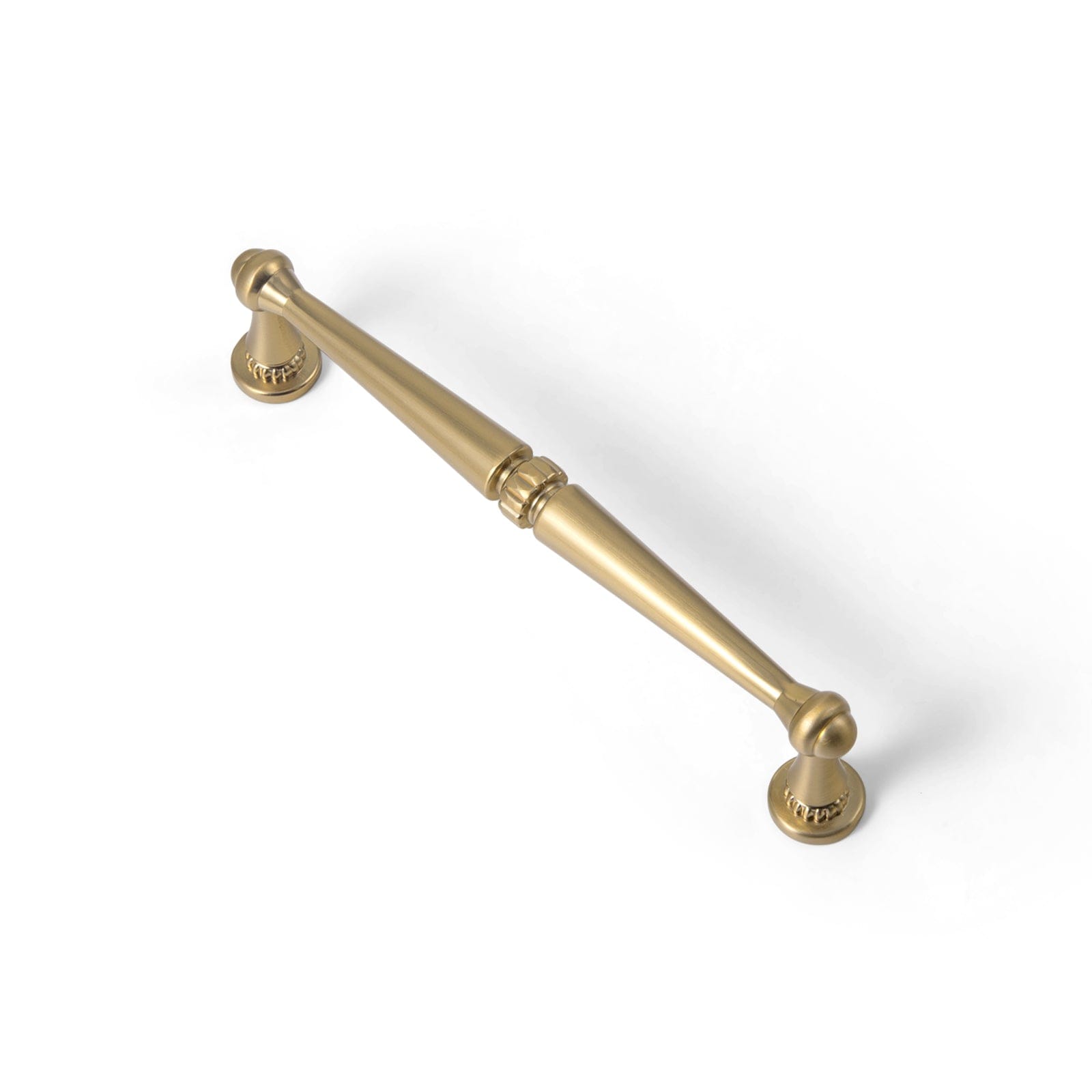 Goo-Ki New Champagne Bronze / 5'' Hole Center / 6 Pack Solid Ancient Vintage Retro Bar Pull for Cupboard Dresser Bathroom