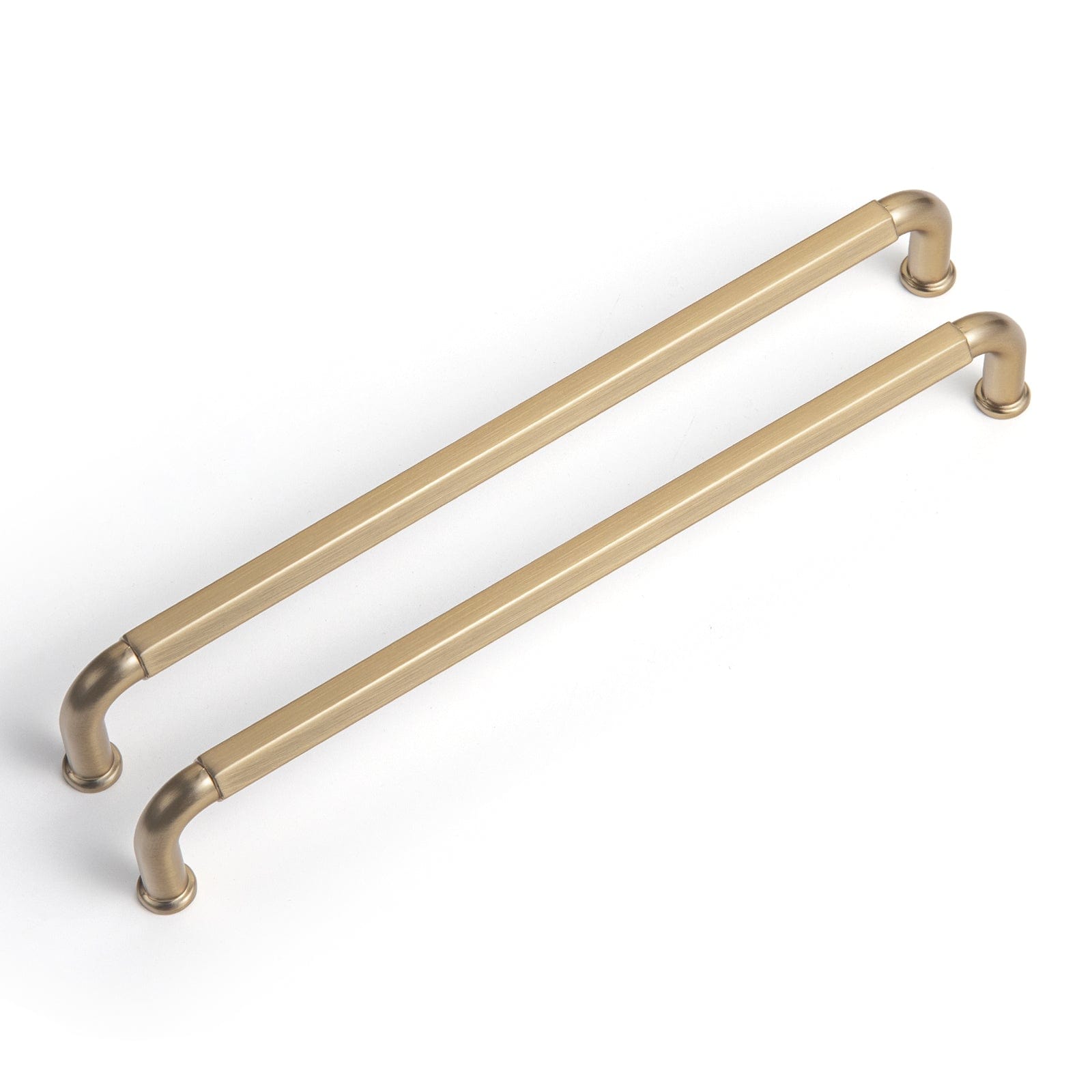 Goo-Ki New Champagne Bronze / 6.3'' Hole Center / 6 Pack Antique Brass Cabinet Pulls Affordable Luxury Vintage Drawer Knobs for Kitchen