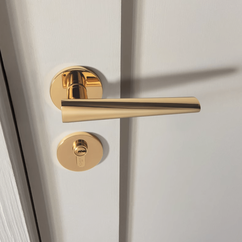 Goo-Ki Nordic Silent Door Lock Bedroom Door Handle Interior Security Door Lock Set