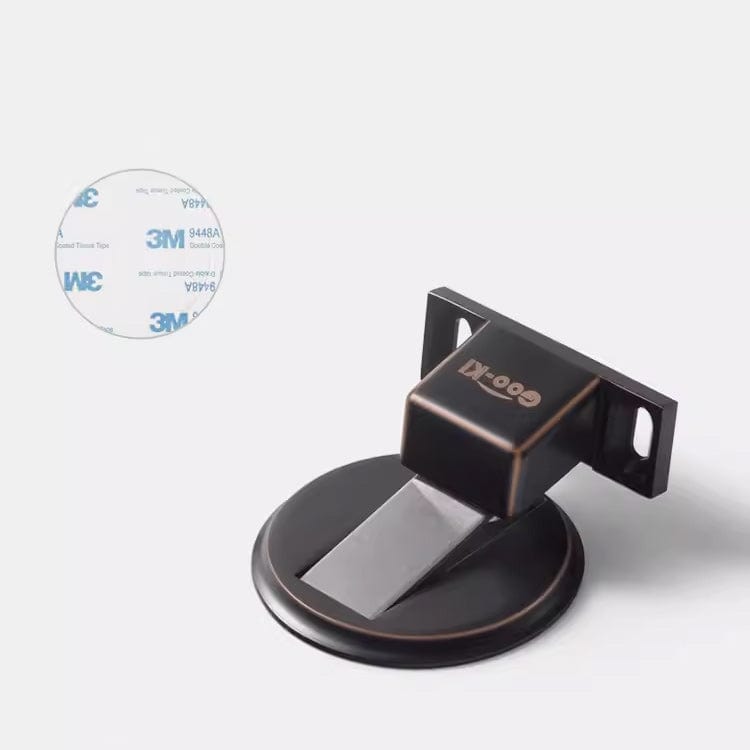Goo-Ki Oil-Rubbed Bronze Strong Windproof Door Suction Invisible Zinc Alloy Door Stopper