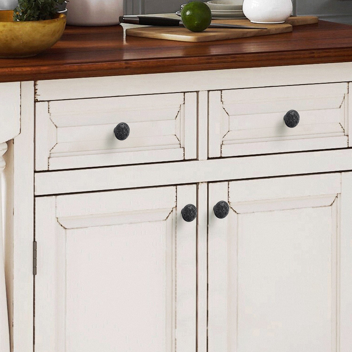 Goo-Ki Ornate Decorative Drawer Knobs Intricately Design Exquisite Cabinet Knobs