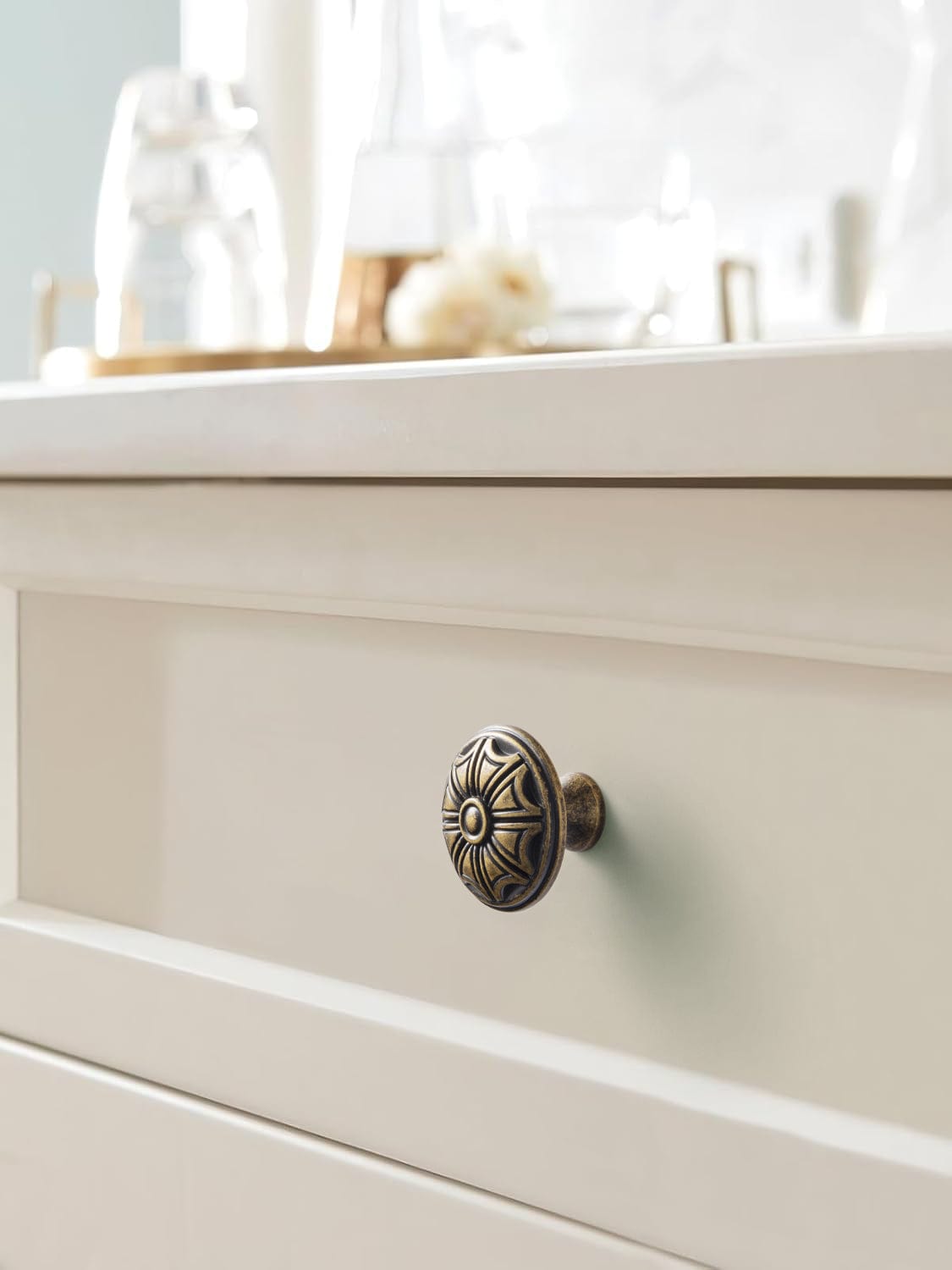 Goo-Ki Ornate Decorative Drawer Knobs Intricately Design Exquisite Cabinet Knobs