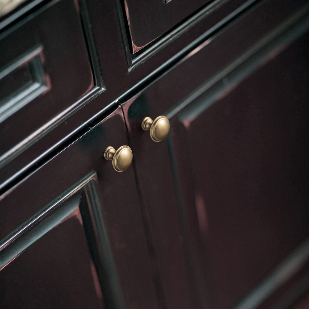 Goo-Ki Ornate Tapered Cabinet Handle with Sculpted Detailing Vintage Hardware for Kitchen