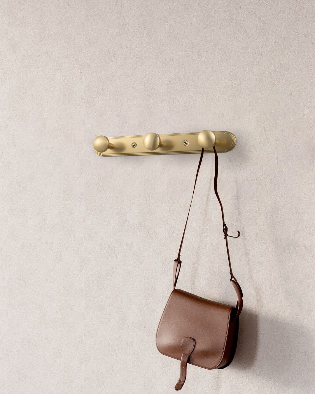 Goo-Ki Ornate Traditional Aged Zinc Alloy Coat Hanger Rail, Wall Mounted Hooks for Coats, Towels & Accessories