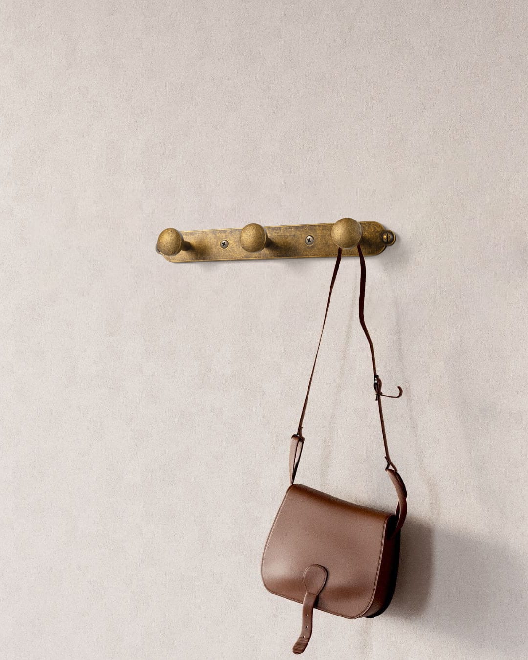 Goo-Ki Ornate Traditional Aged Zinc Alloy Coat Hanger Rail, Wall Mounted Hooks for Coats, Towels & Accessories