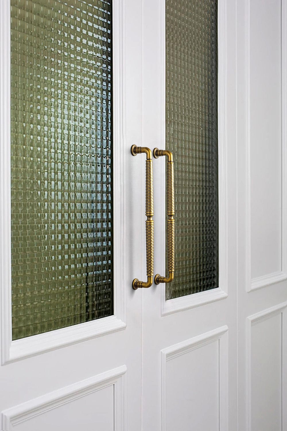 Goo-Ki Ornate Woven Pattern Zinc Alloy Cabinet Knobs & Pulls - Retro Style Hardware for Kitchen Cabinets