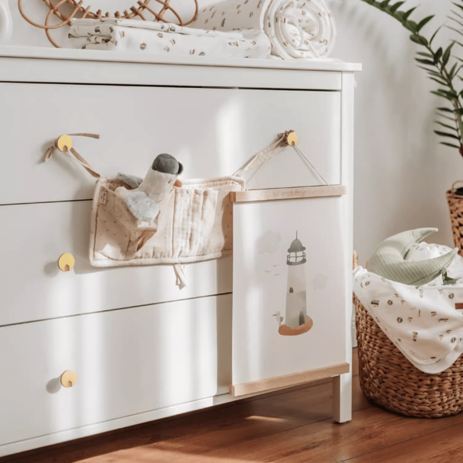 Goo-Ki Pure Copper Brushed Texture Single Hole Cabinet Knob Simple Drawer Handle