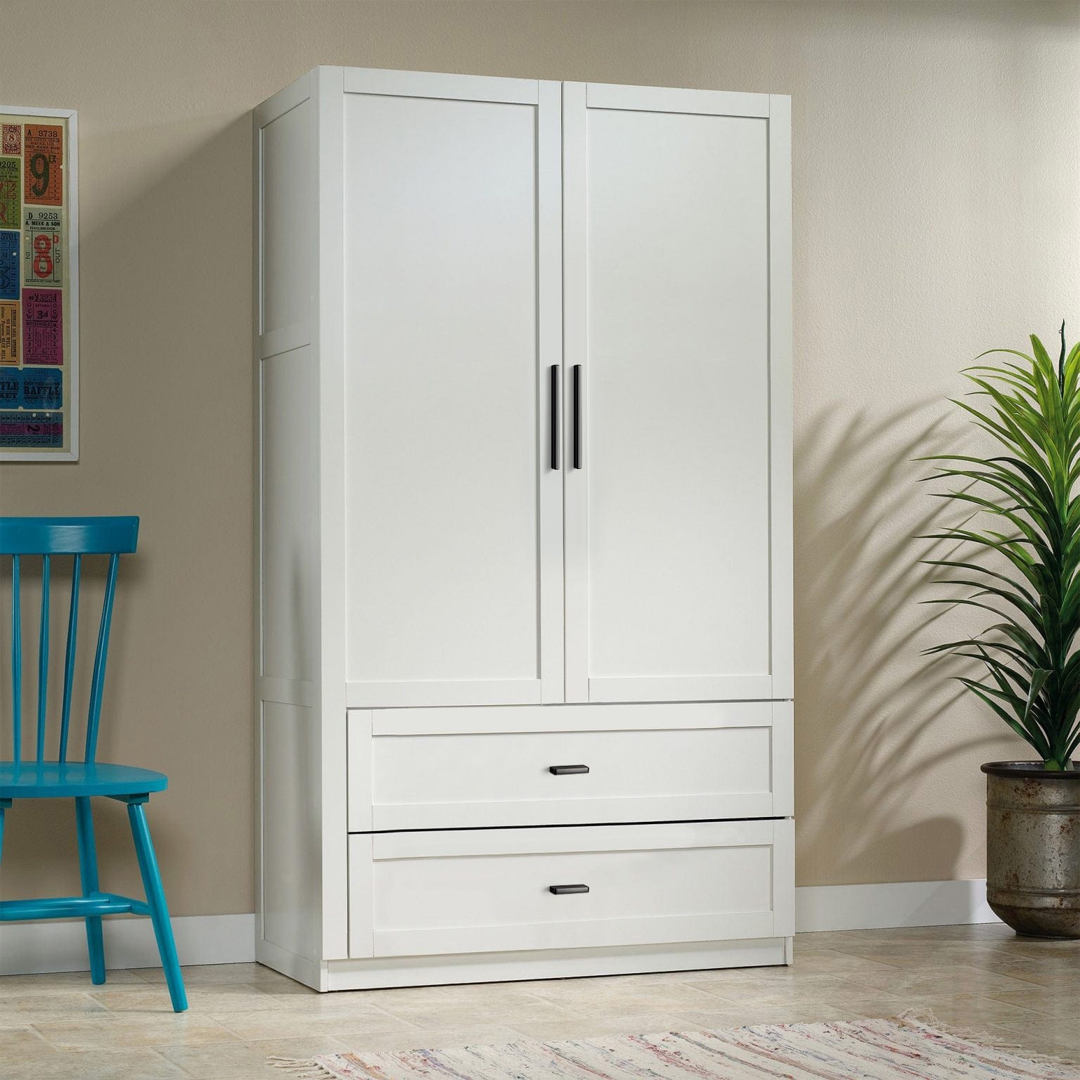 Goo-Ki Rectangular Kitchen Drawer Pulls Finger Pull Modern Zinc Alloy Cabinet Handles