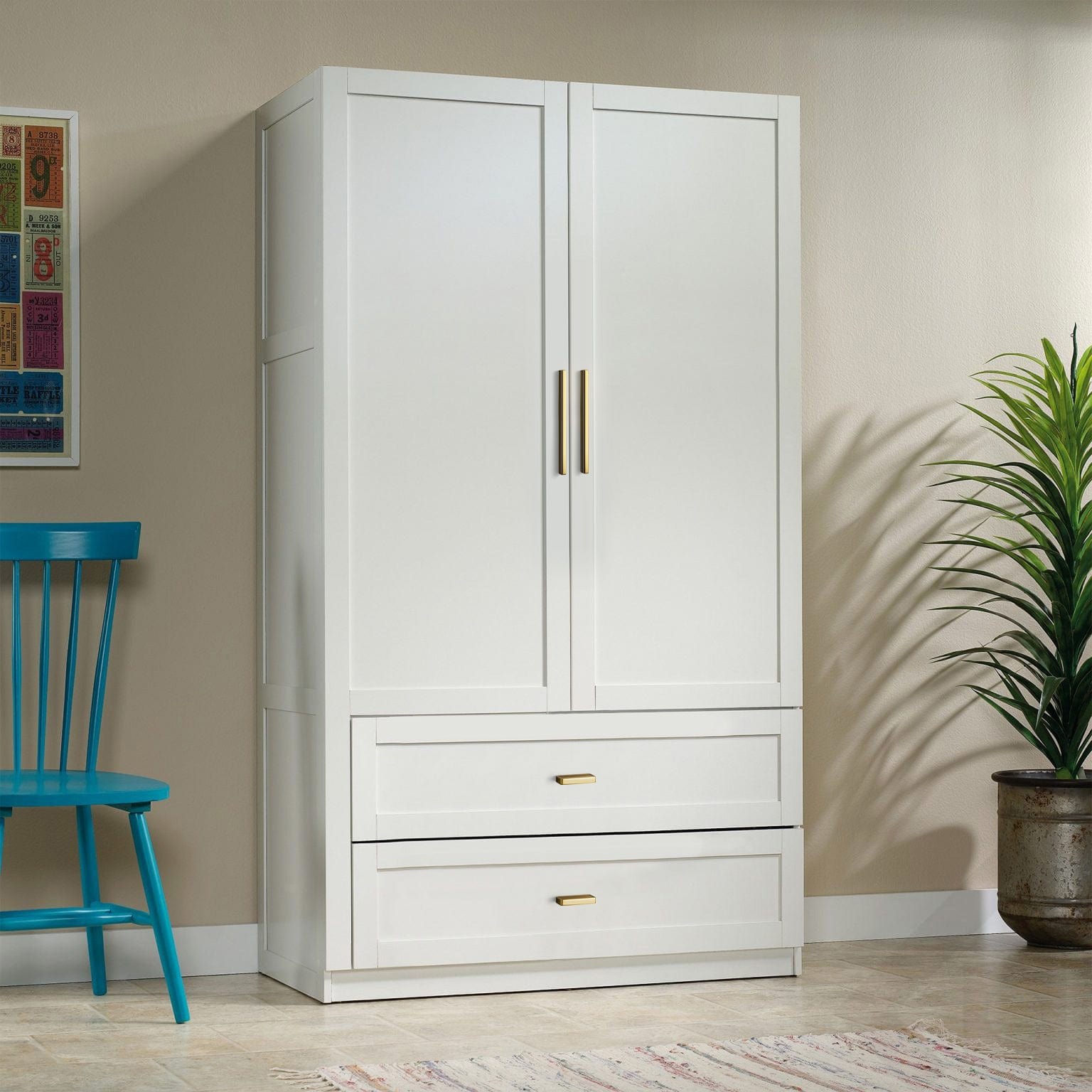 Goo-Ki Rectangular Kitchen Drawer Pulls Finger Pull Modern Zinc Alloy Cabinet Handles